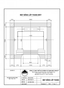 Mặt cắt phòng máy