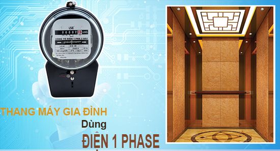 tai sao phai dung thang may gia dinh dung dien 1 pha