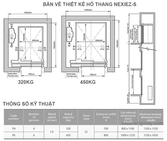 thiet-ke-thang-may-mitsubishi-nexiez-s-thai-lan